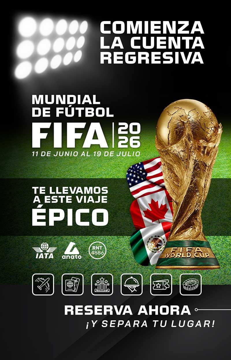 TE LLEVAMOS A ESTE VIAJE ÉPICO Mundial de fútbol FIFA 2023 te llevamos a este viaje épico Vision Tours