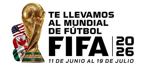 Te llevamos al mundial de fútbol Fifa 2026 Vision Tours
