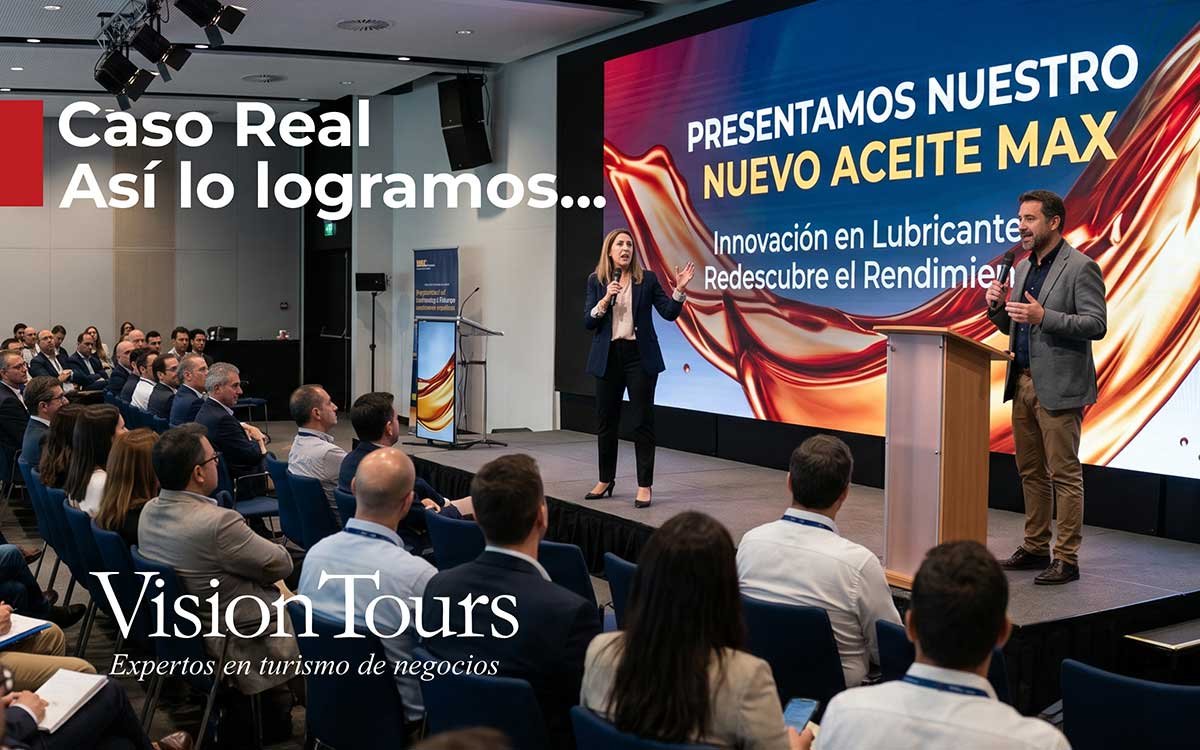 ¿Menos de 72 h. para un evento corporativo? Caso real
